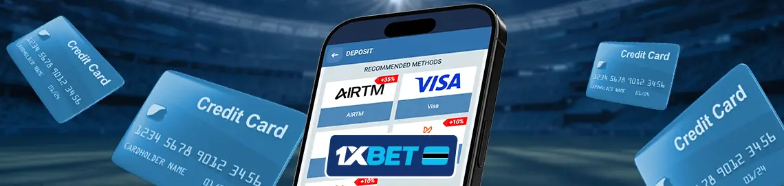 1xBet deposit methods