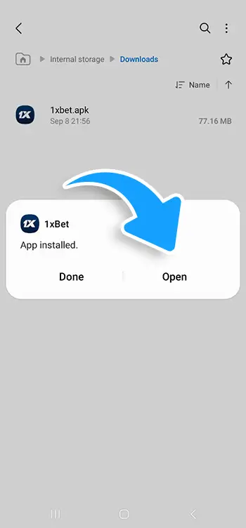 Step 1 - Open the app